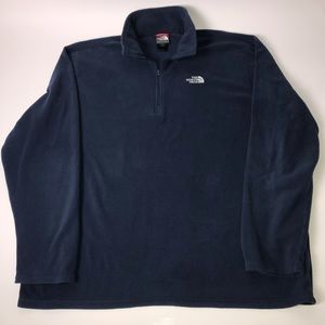 NORTHFACE 1/4 ZIP FLEECE PULLOVER SIZE XL